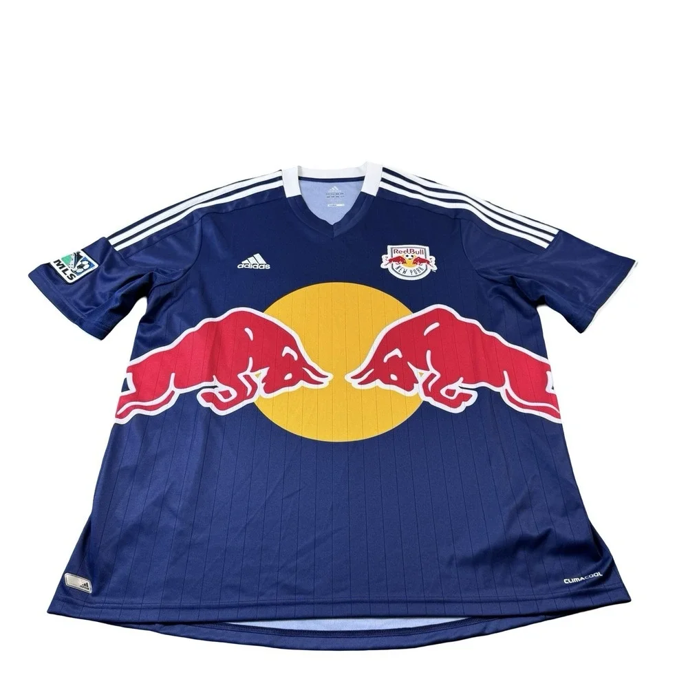 New York Red Bulls MLS 2012 / 13 Away Football Jersey Shirt Adidas 2XL XXL